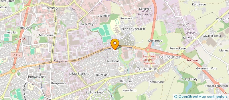 localisation de l'entreprise VENEZIA  GUIPAVAS