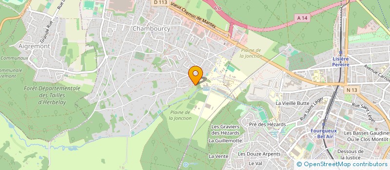 localisation de l'entreprise VENEZIA FRANCE  CHAMBOURCY