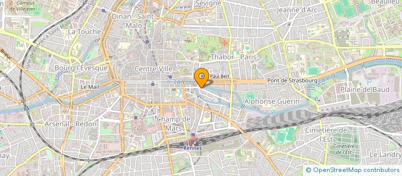 localisation de l'entreprise VENEZIA HOSTEL à RENNES