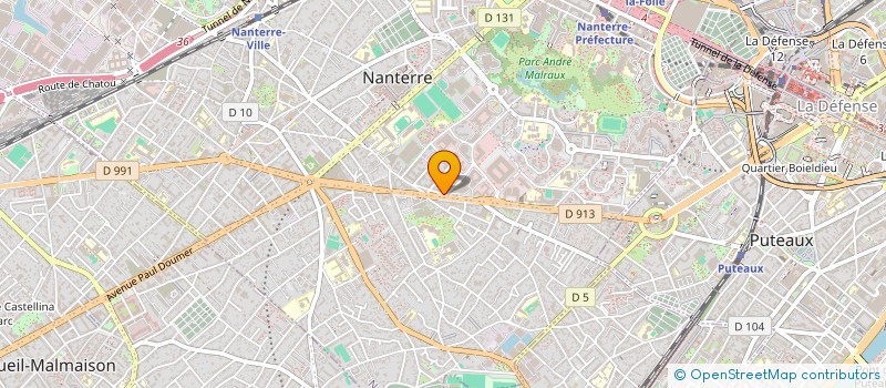 localisation de l'entreprise VENG HOUR ATELIER  NANTERRE