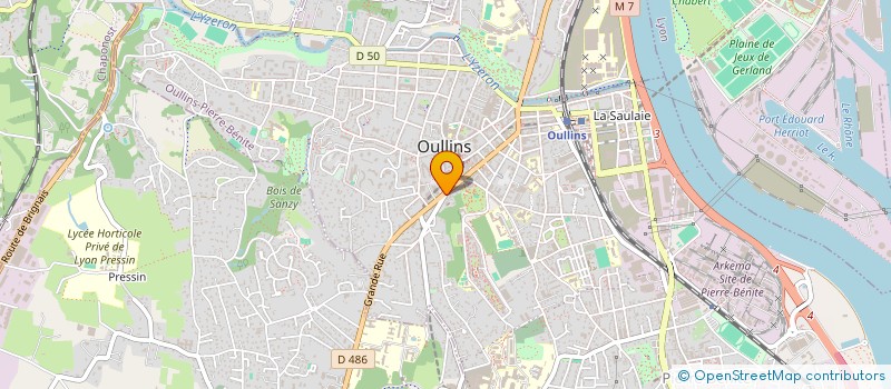 localisation de l'entreprise VENGA à OULLINS-PIERRE-BENITE