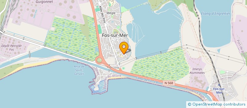 localisation de l'entreprise VENGA  FOS-SUR-MER