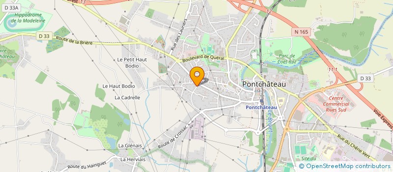 localisation de l'entreprise VENGEANT  PONTCHATEAU