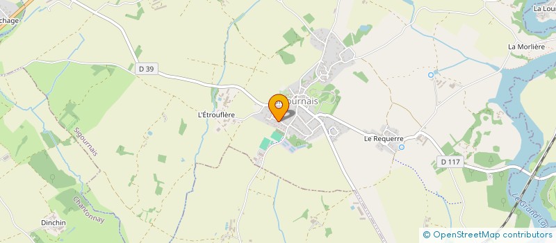 localisation de l'entreprise VENGLAIS CHEZ VOUS  SIGOURNAIS