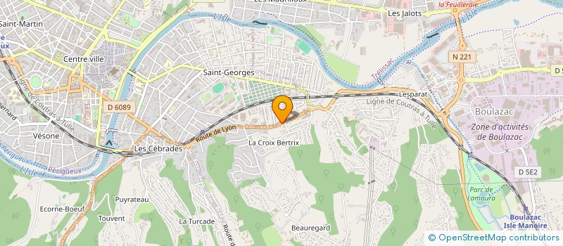 localisation de l'entreprise VENI à PERIGUEUX