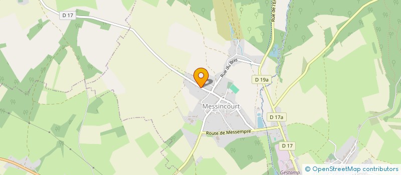 localisation de l'entreprise VENI  MESSINCOURT