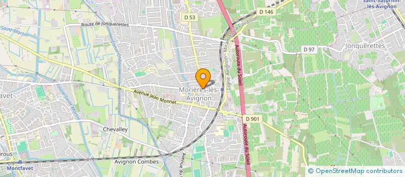 localisation de l'entreprise VENI VIDI  MORIERES-LES-AVIGNON
