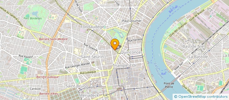 localisation de l'entreprise VENI VIDI BIBI  BORDEAUX