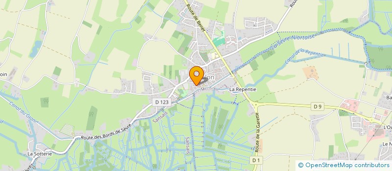 localisation de l'entreprise VENI79  COULON