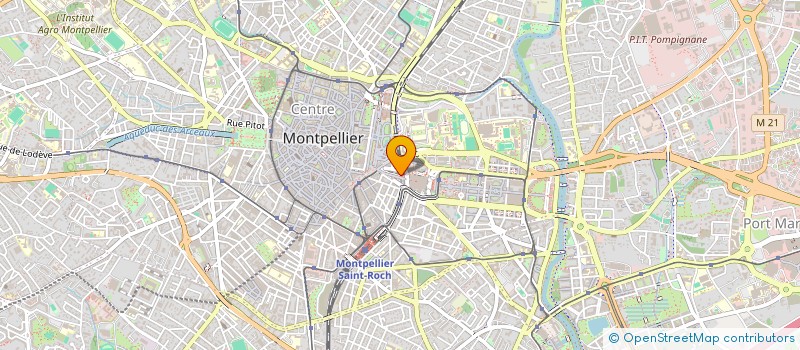 localisation de l'entreprise VENICE à MONTPELLIER