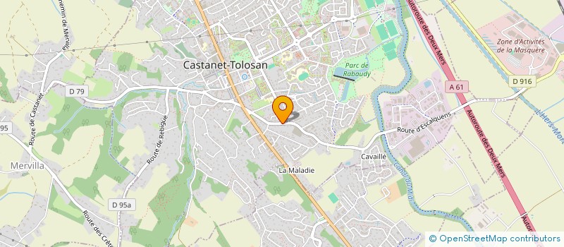localisation de l'entreprise VENICE à CASTANET TOLOSAN