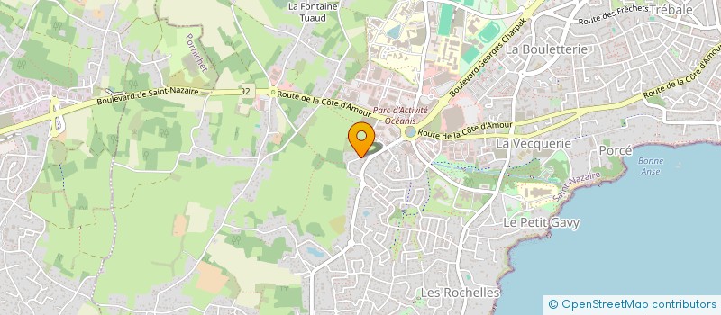 localisation de l'entreprise VENICE BEACH  SAINT-NAZAIRE