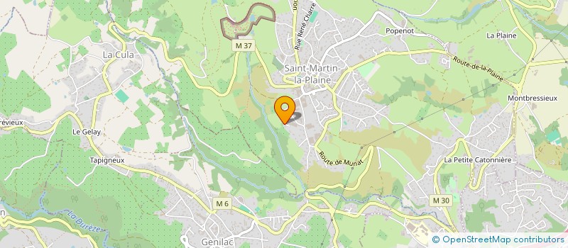 localisation de l'entreprise VENICIA  SAINT-MARTIN-LA-PLAINE