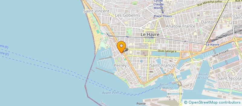 localisation de l'entreprise VENIDIS  LE HAVRE