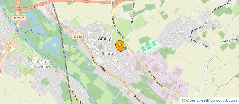 localisation de l'entreprise VENIJO à AMILLY