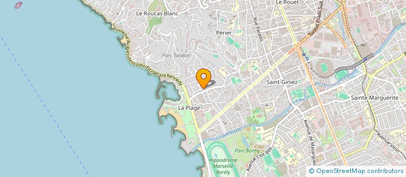 localisation de l'entreprise VENISE 26 à MARSEILLE