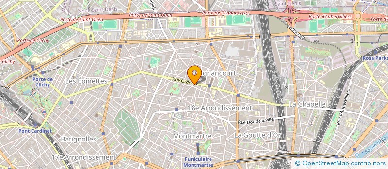 localisation de l'entreprise VENISE  PARIS