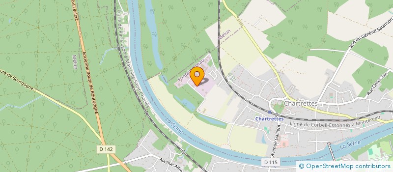 localisation de l'entreprise VENISE à CHARTRETTES