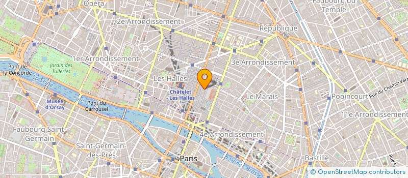 localisation de l'entreprise VENISE MARAIS:FAMILLE THIERRY ET CONSTACA COSTES  PARIS