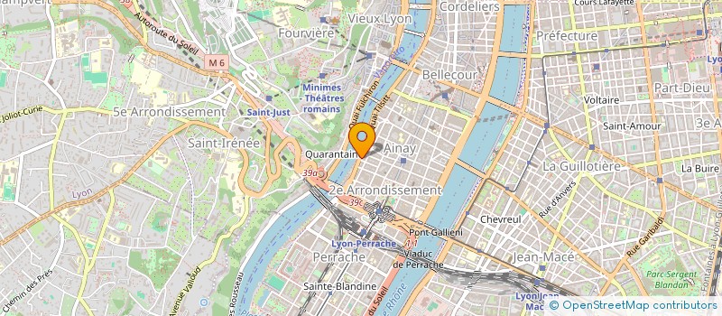localisation de l'entreprise VENISE PATRIMOINE à LYON