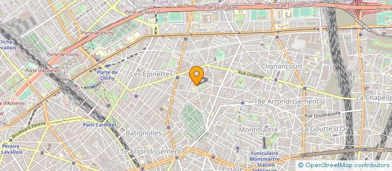 localisation de l'entreprise VENISSE à PARIS