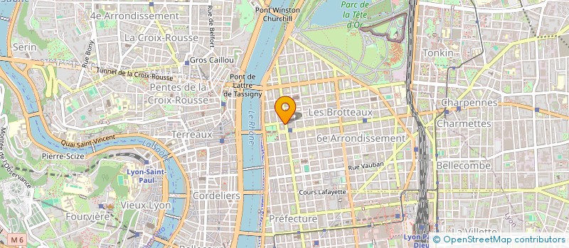 localisation de l'entreprise VENISSIEUX PARMENTIER  LYON