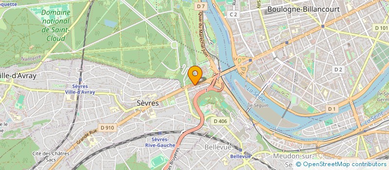 localisation de l'entreprise VENIXXIA TECHNOLOGIE à SEVRES