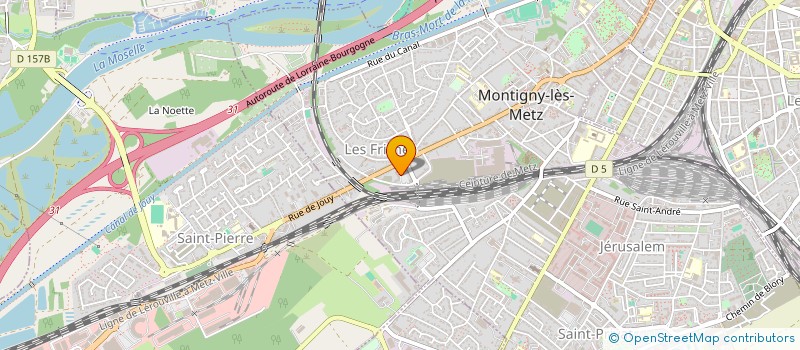 localisation de l'entreprise VENIZELOS à MONTIGNY-LES-METZ