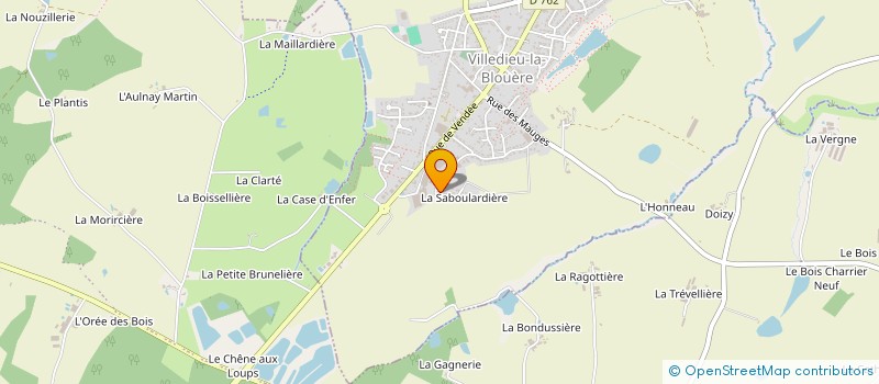 localisation de l'entreprise VENOCE  BEAUPREAU-EN-MAUGES