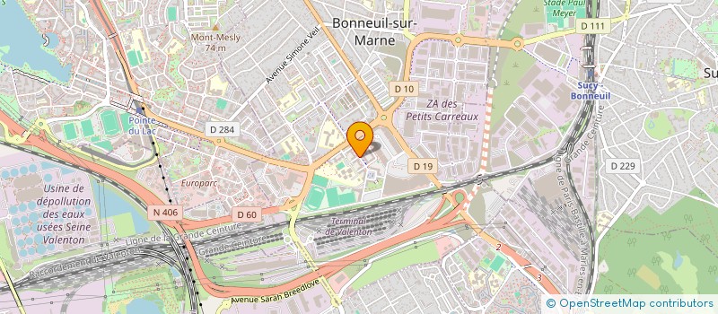 localisation de l'entreprise VENOM AUTOMOBILE  BONNEUIL-SUR-MARNE