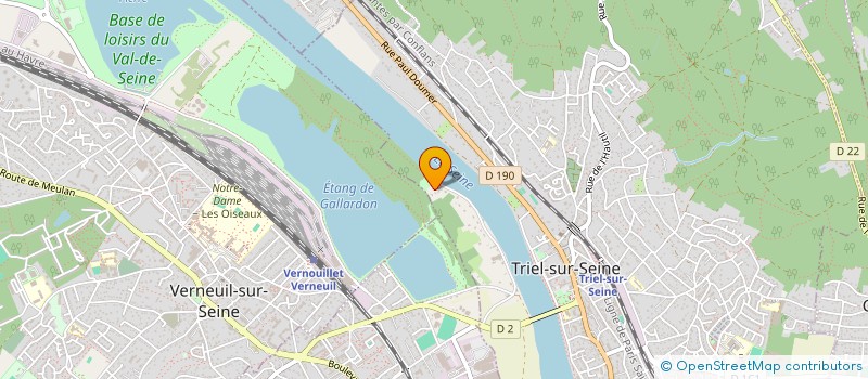 localisation de l'entreprise VENOM AUTOMOBILES  TRIEL-SUR-SEINE