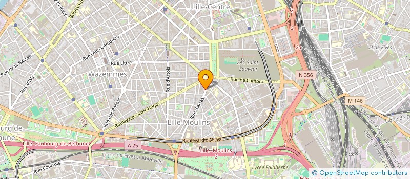 localisation de l'entreprise VENORE IMMOBILIER  LILLE