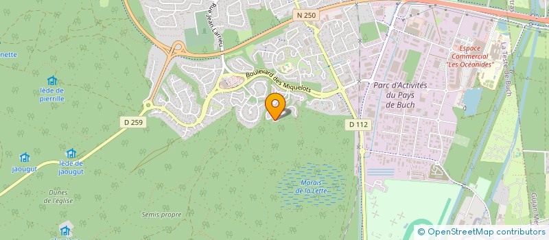 localisation de l'entreprise VENT  LA TESTE-DE-BUCH