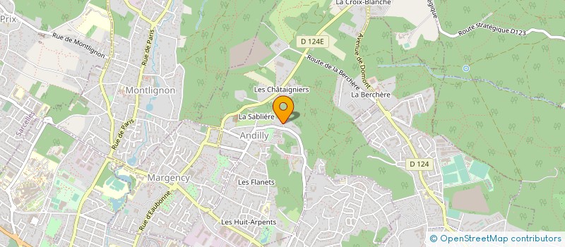 localisation de l'entreprise VENT COLLECTIF  ANDILLY