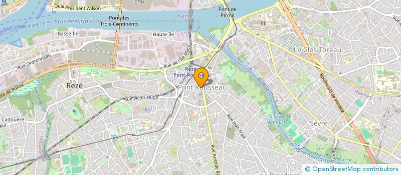 localisation de l'entreprise VENT D'AME  REZE