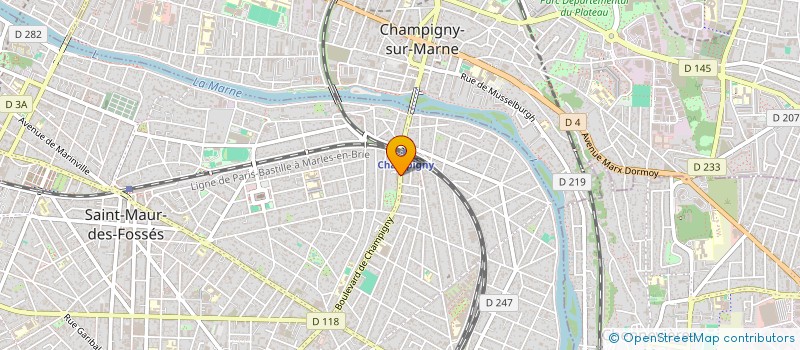 localisation de l'entreprise VENT D ASIE à SAINT-MAUR-DES-FOSSES