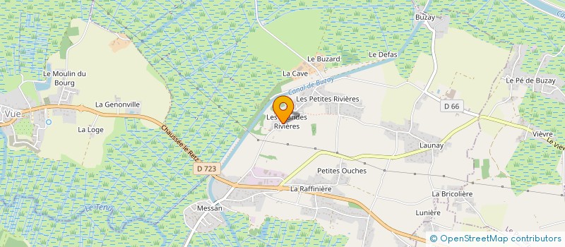 localisation de l'entreprise VENT D'ATLANTIQUE à ROUANS