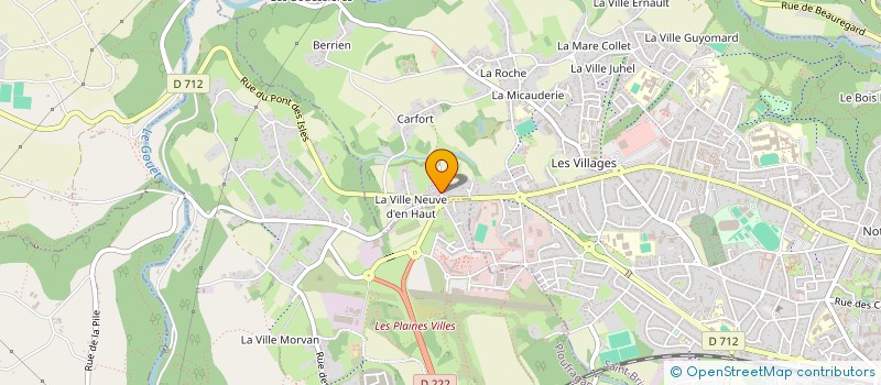 localisation de l'entreprise VENT D'BOUT à SAINT-BRIEUC