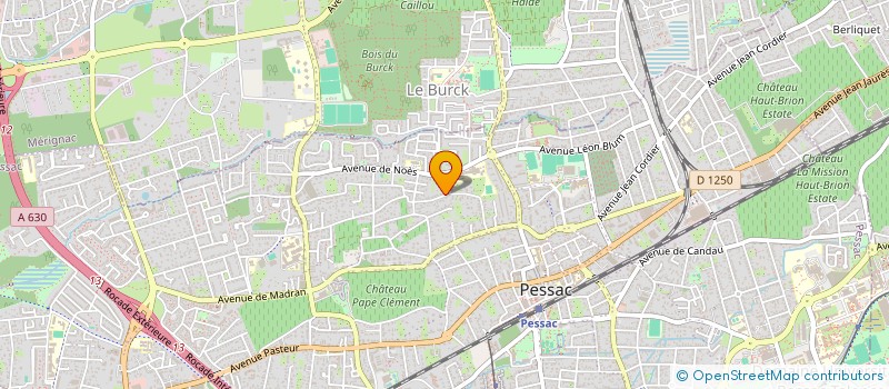 localisation de l'entreprise VENT D'EST  PESSAC