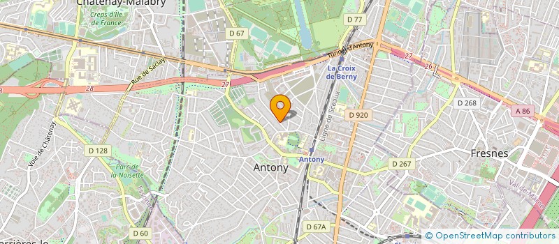 localisation de l'entreprise VENT D'IDEES à ANTONY