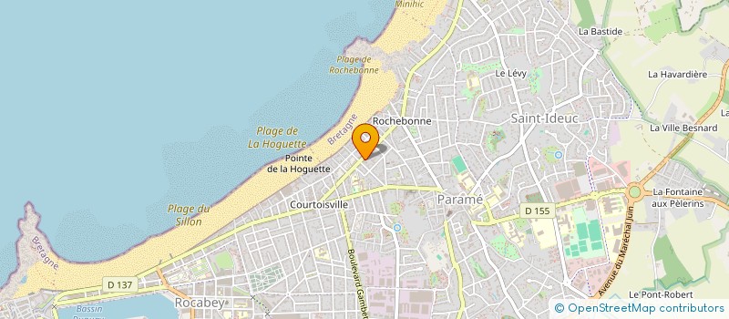 localisation de l'entreprise VENT D'OUEST  SAINT-MALO