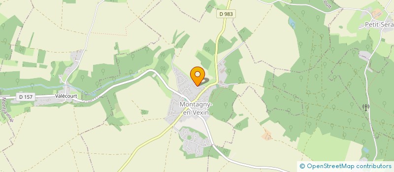 localisation de l'entreprise VENT D'OUEST  JAMERICOURT