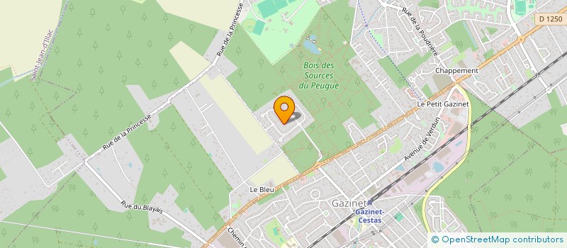 localisation de l'entreprise VENT D OUEST à PESSAC