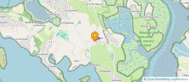 localisation de l'entreprise VENT DE BORD'EAU à SENE