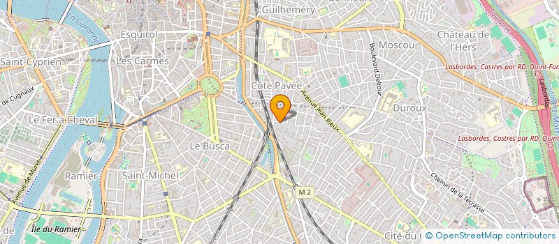 localisation de l'entreprise VENT DE COM à TOULOUSE