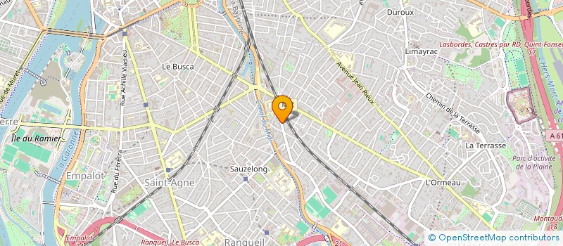 localisation de l'entreprise VENT DE FOLIE à TOULOUSE