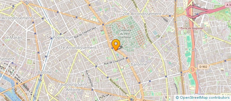 localisation de l'entreprise VENT DE PANIQUE  PARIS