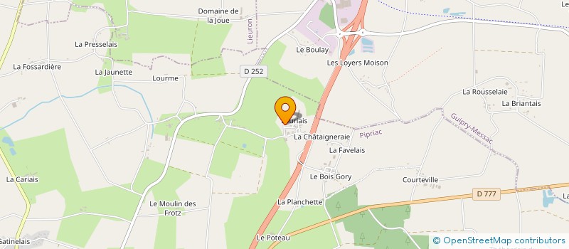 localisation de l'entreprise VENT DE RAISON A PIPRIAC  PIPRIAC