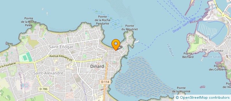 localisation de l'entreprise VENT DE VANILLE à DINARD