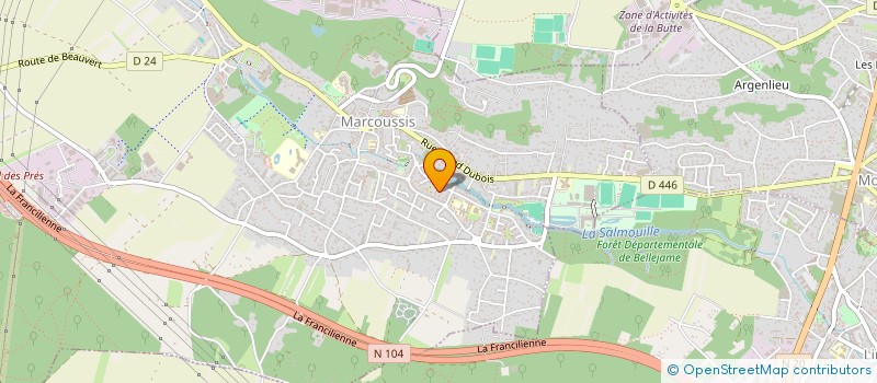 localisation de l'entreprise VENT DEBOUT à MARCOUSSIS